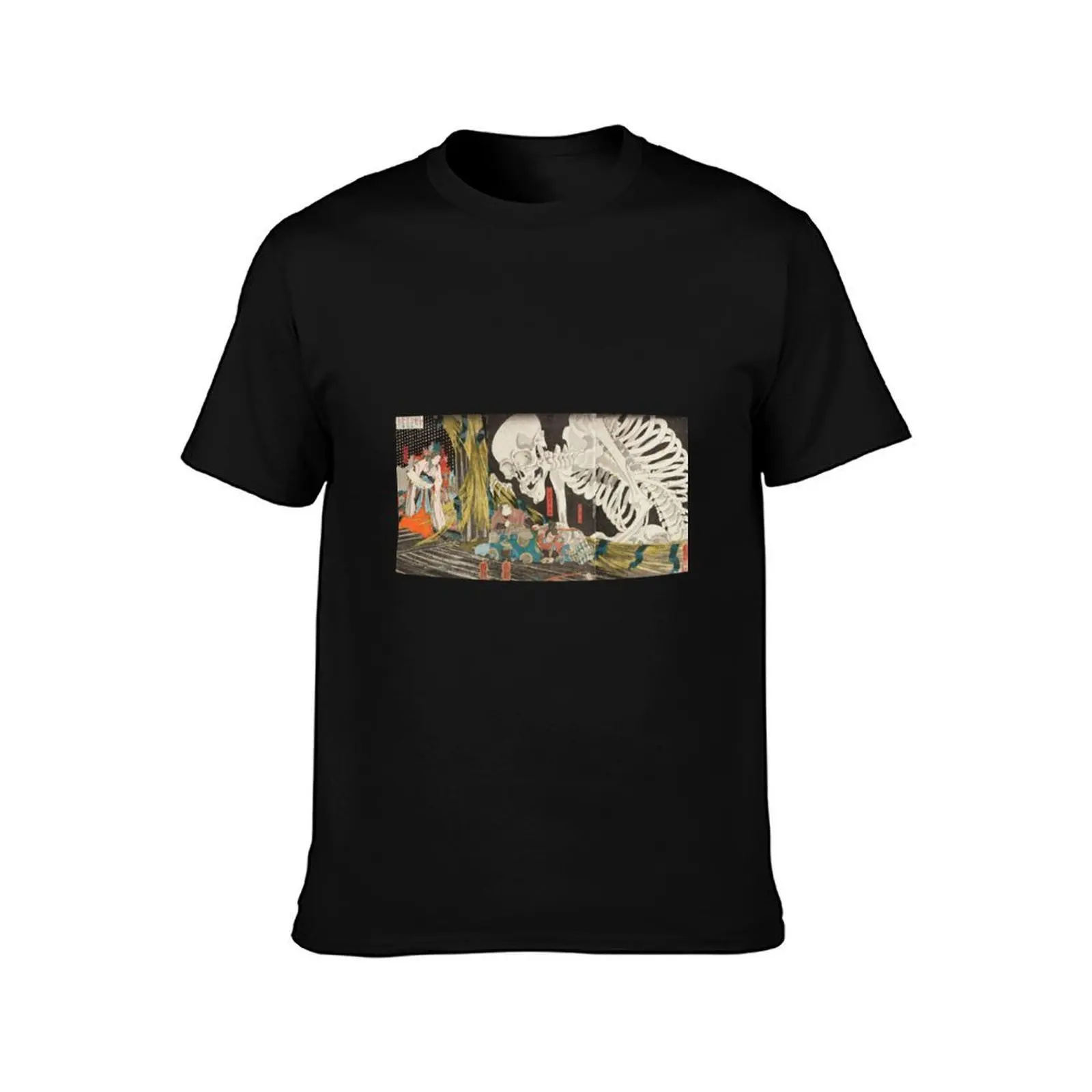 Takiyasha the Witch and the Skeleton Spectre, Utagawa Kuniyoshi, 1844 T-Shirt Summer Holiday Casual Tee T-Shirt