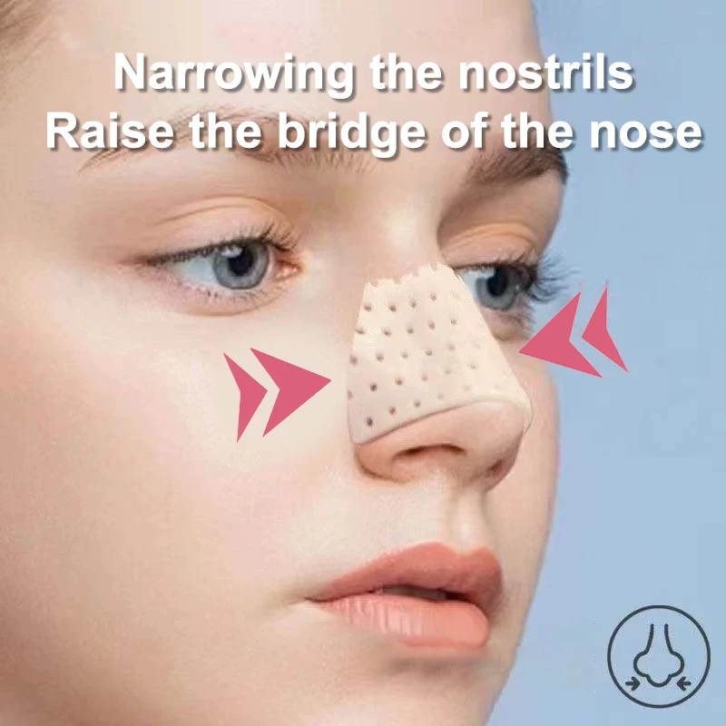 Low Temperature Thermoplastic Plate Skin Color Trapezoidal Nose Splint After Rhinoplasty Fixed Protector Nose Shaper