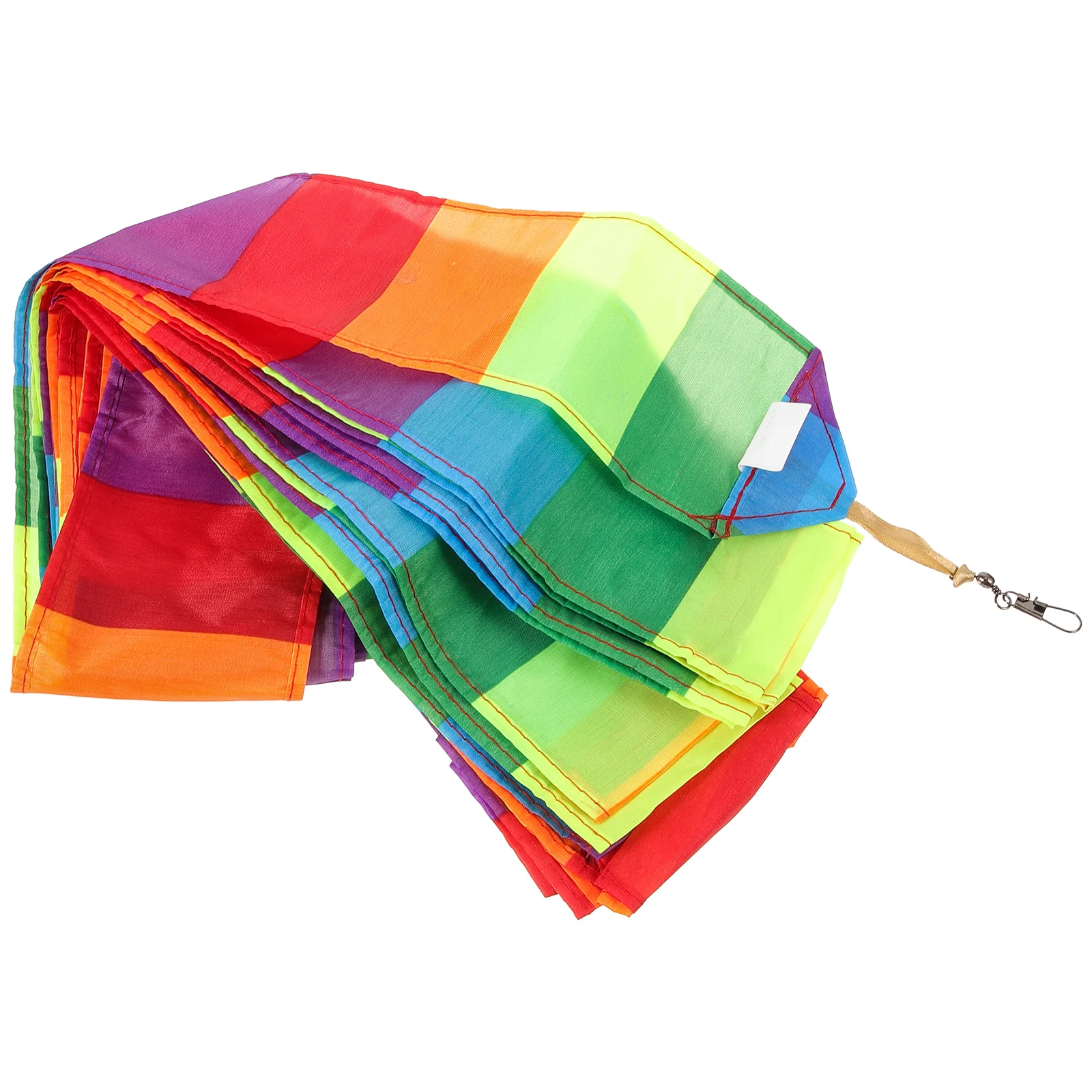 

1pcs 2 Pieces 15M Rainbow Kite Tail Colorful Nylon for Flying Kites Outdoor Toys Drone Attachments