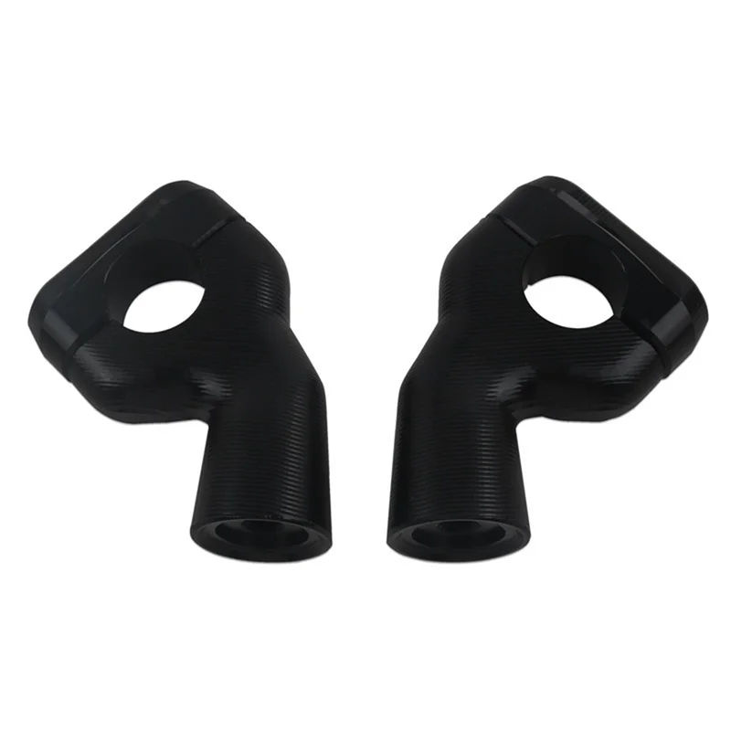 Motorcycle Handlebar Riser Clamp Spacer Handlebar Lift for Bonneville T100 T120 Black