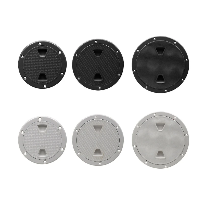 

4/6/8 Inch Round Deck Cover Yacht Inspection Hole Non-slip Hole Cover