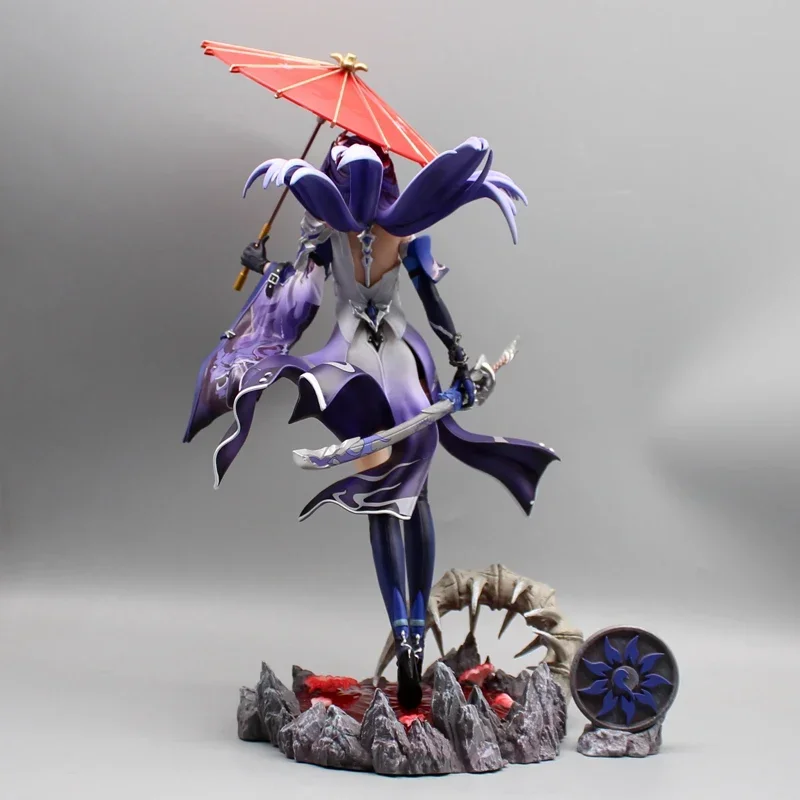 Figuras de Anime Raiden Bosenmori Mei GK Honkai: figuras de acción Star Rail Acheron 40cm PVC colección modelo juguetes regalos de cumpleaños