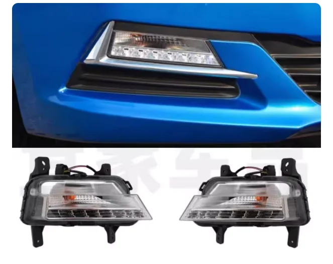 

Передняя противотуманная фара, бампер, фара в сборе, противотуманная фара, декоративная световая полоса для лампочки Changan Alsvin V7 или светодиодная левая/правая сторона