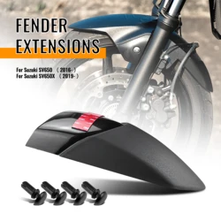 Motorcycle Accessories For Suzuki SV650 2016- SV650X 2019- SV 650 Front Fender Mudguard Extender Extension