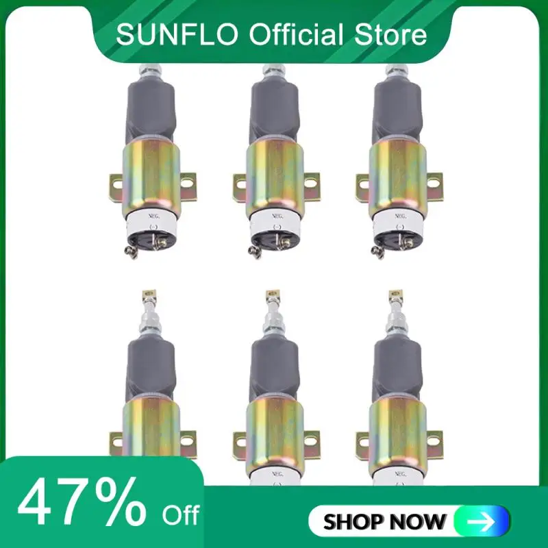 

Генераторная установка SUNFLO 6X 24 В, стоп-соленоид, электромагнитный клапан для парковки по умолчанию