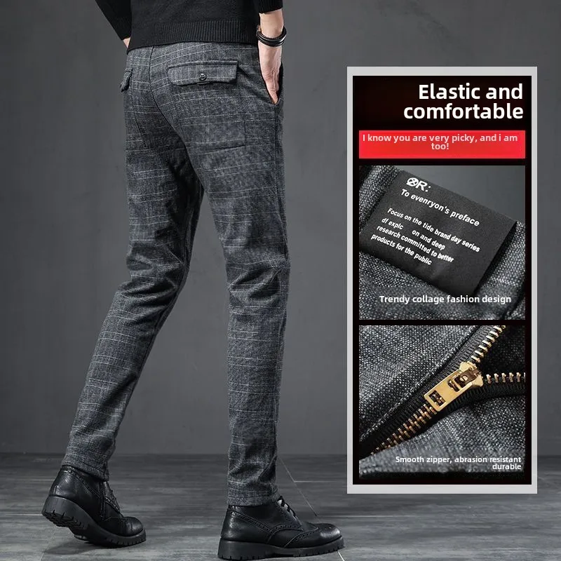 Invisible Open-crotch Pants Casual Men's Business Loose Straight Slim Sex Free Full-open Streetwear Men Pants  Military