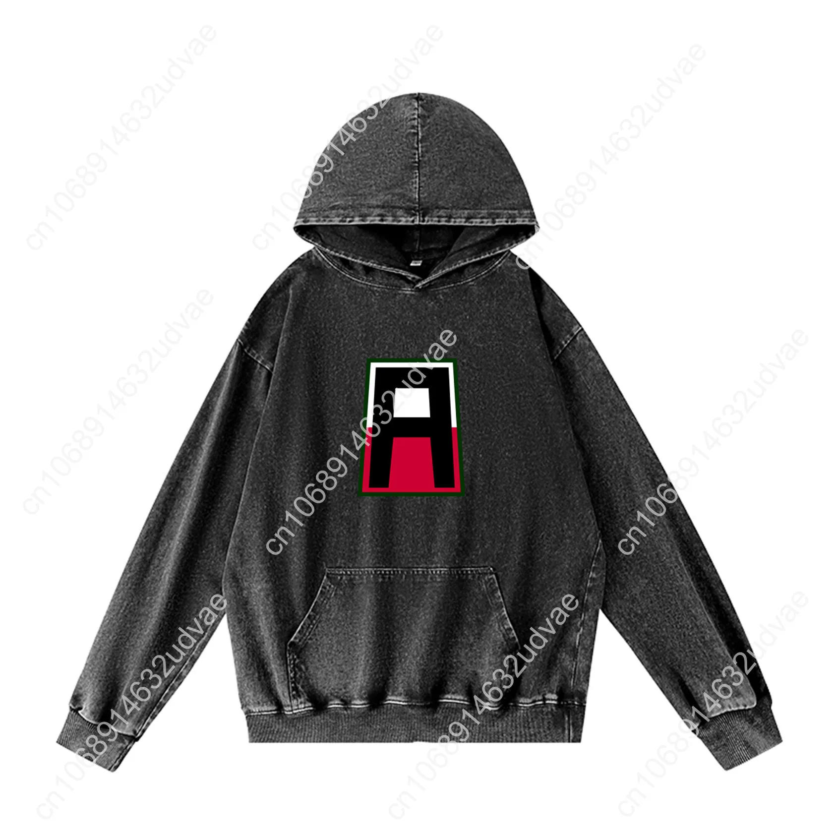 First Army Hoodies Retro Hooded Sweatshirt Man Woman Teenager Vintage Pullover Sweat Shirt with Pocket Oversized Customized Tops