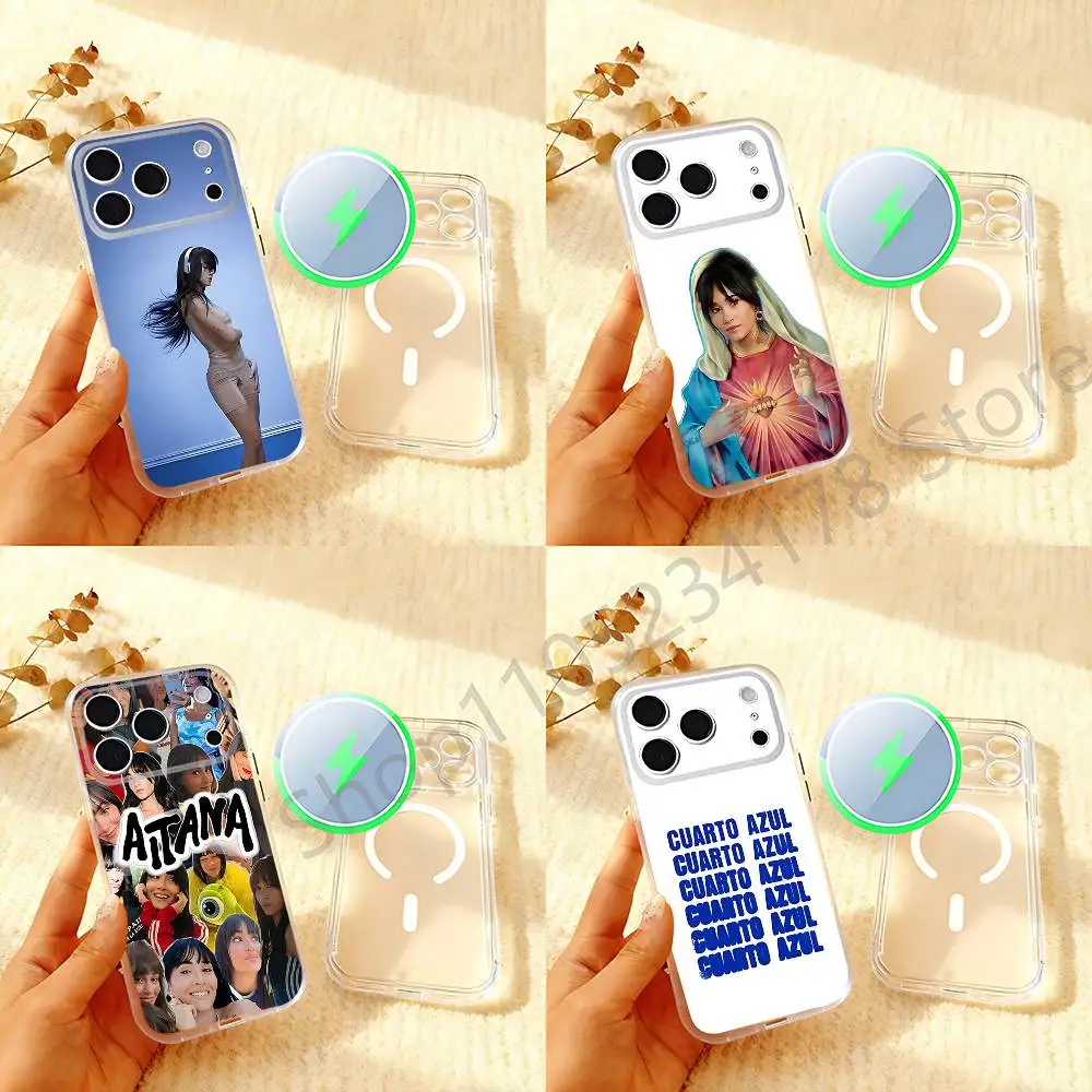 

CUARTO AZUL A-Aitana-A Phone Case For iPhone 17,16,15,14,13,12,11 Pro,Max,Plus,Mini,Air,E Magnetic Magsafe Frosted Clear