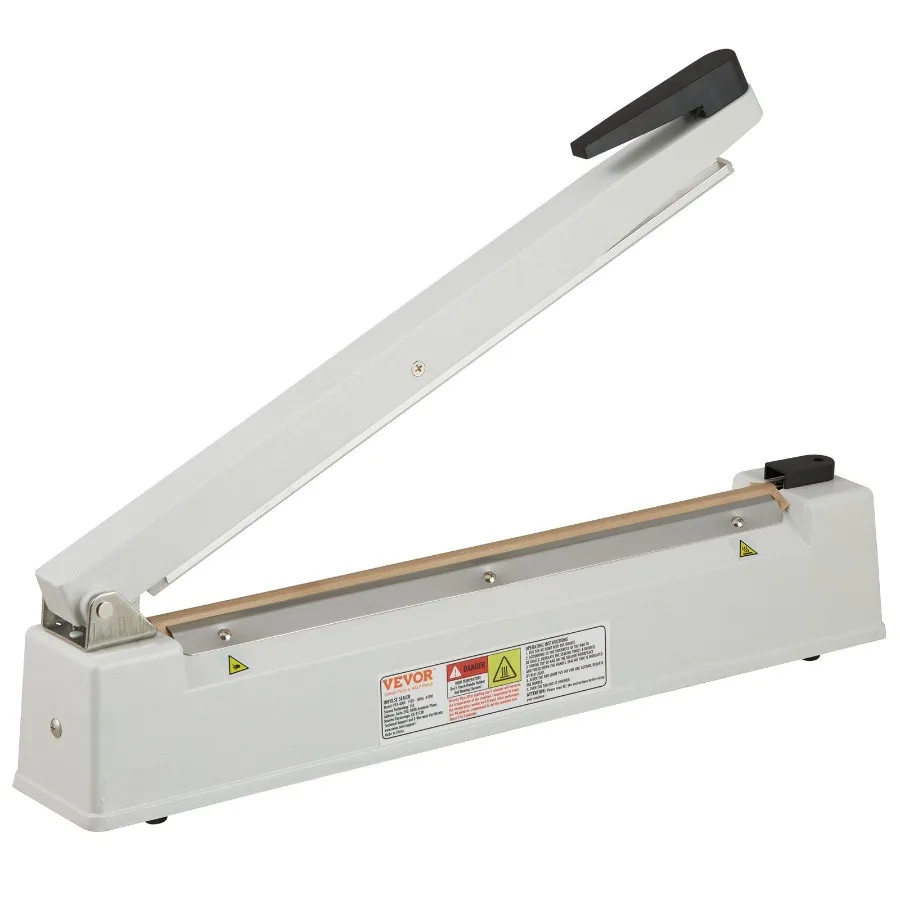

Impulse Sealer 16 inch Manual Heat Sealing Machine with Adjustable Heating Mode Aluminum Shrink Wrap Bag Sealers for Plastic M