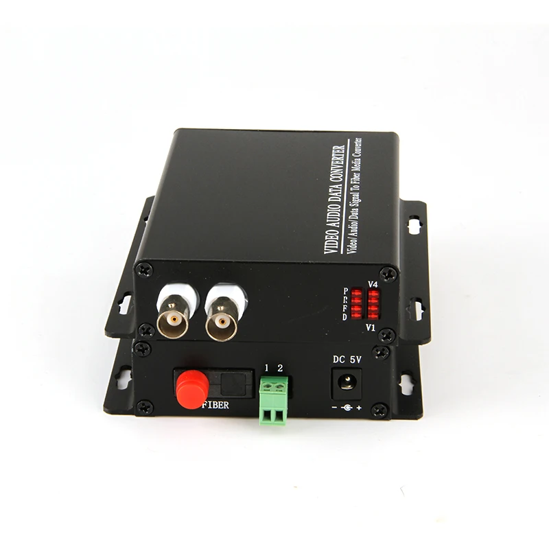 1Pair Single Mode Single Fiber FC 20km 2 Channel Analog Video Fiber Converter