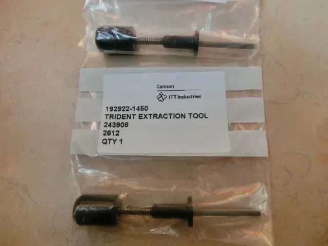 ITT C-ANNON 192922-1450 Trident Signal Needle Removal Tool/Needle Retractor