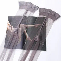 Collants en nylon ultra-fins pour femmes, collants transparents, collants extensibles féminins, bas respirants, sexy, nouveau, 2024, 0D