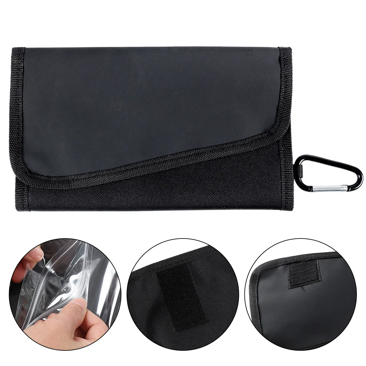 

Водонепроницаемая сумка для рыболовных снастей, 1 шт., портативный складной органайзер для приманок, прочный уличный контейнер для рыболовных приманок, мягкий пластиковый кейс для хранения