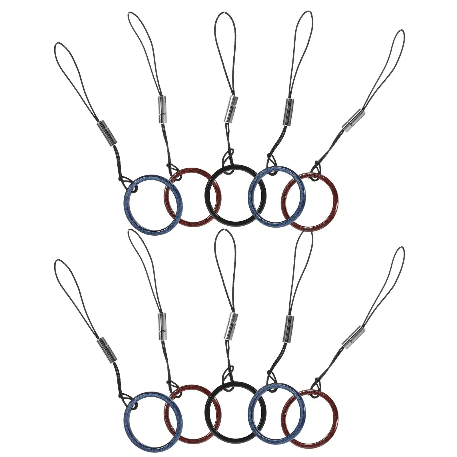 10 Pcs Mobile Ring Lanyard Phone Finger for Electronic Design Holder Circle Carrying