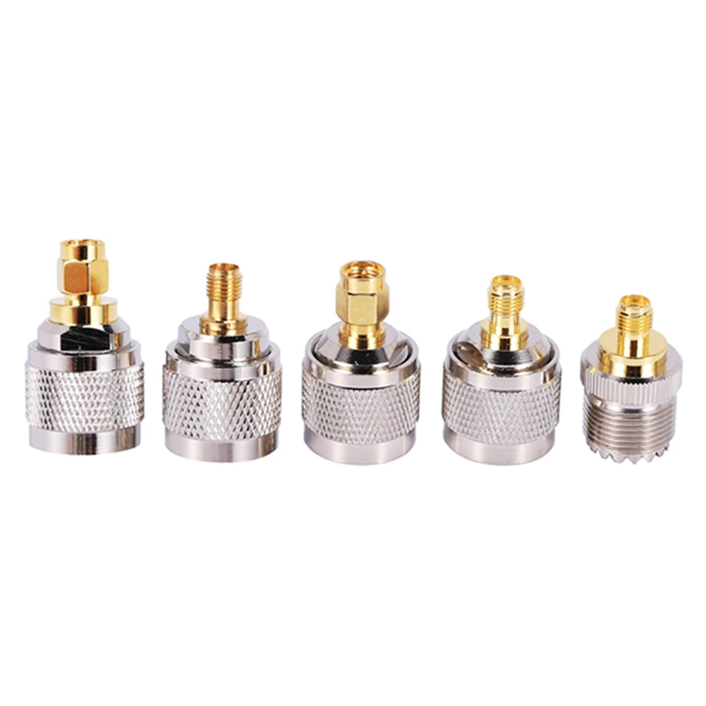 

(Flash Sale) 2X SMA To SMA BNC N F UHF Type Connectors Kits RF Adapter 20 Type,SMA Female To F Male,SMA Female To F Female