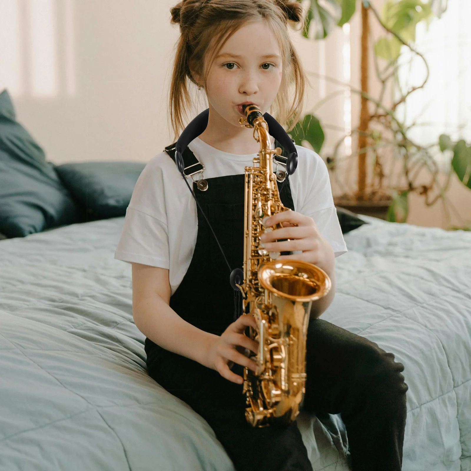 

Soft Padded Saxophone Neck Strap For Alto Tenor Soprano Sax Music Instrument Accessories Adjustable Hook Comfortable