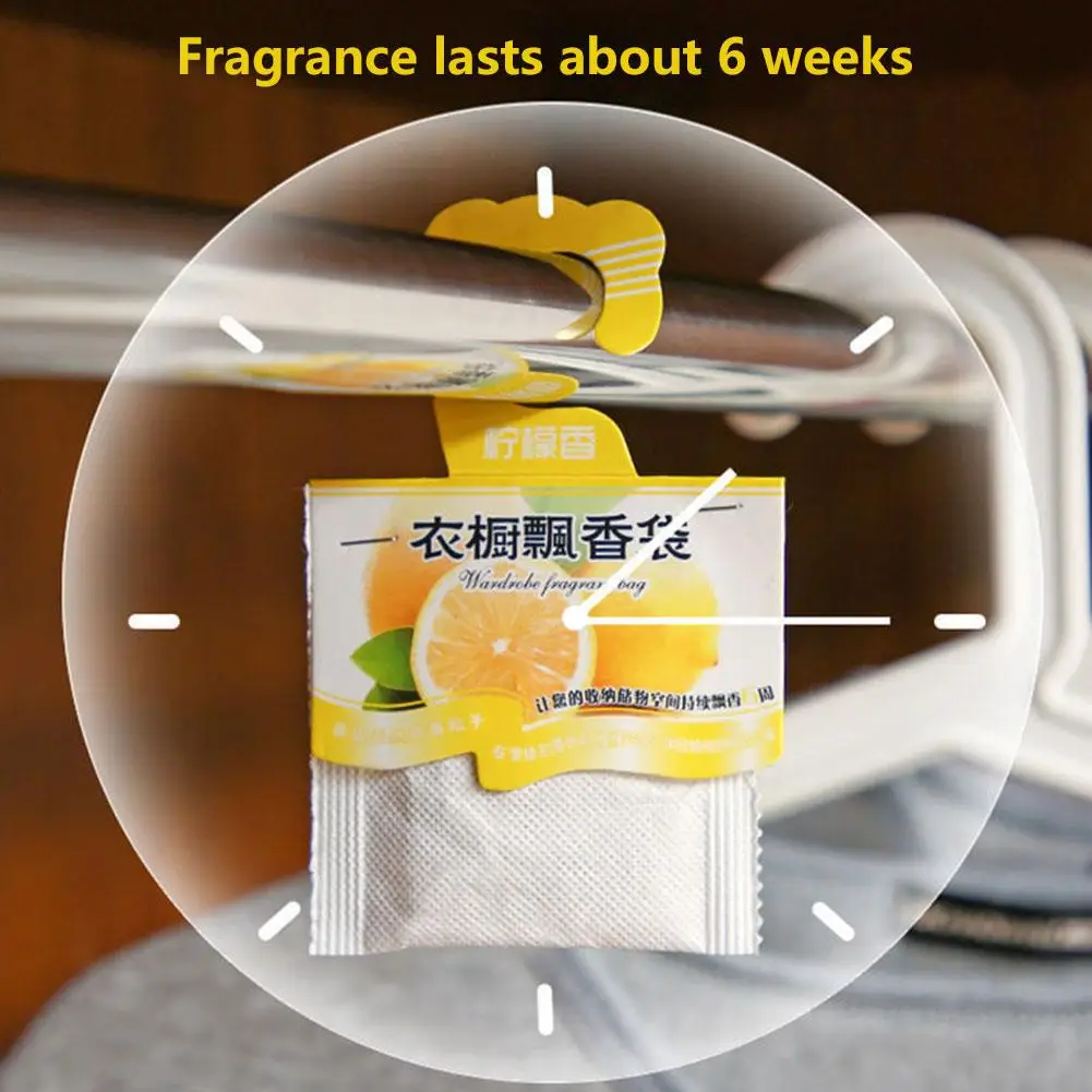 Natural Hangable Fragrant Fragrances Spices Bags Wardrobe Sachets Deodorizing Paper Aromatherapy Bag Home Cabinet Air Fresheners