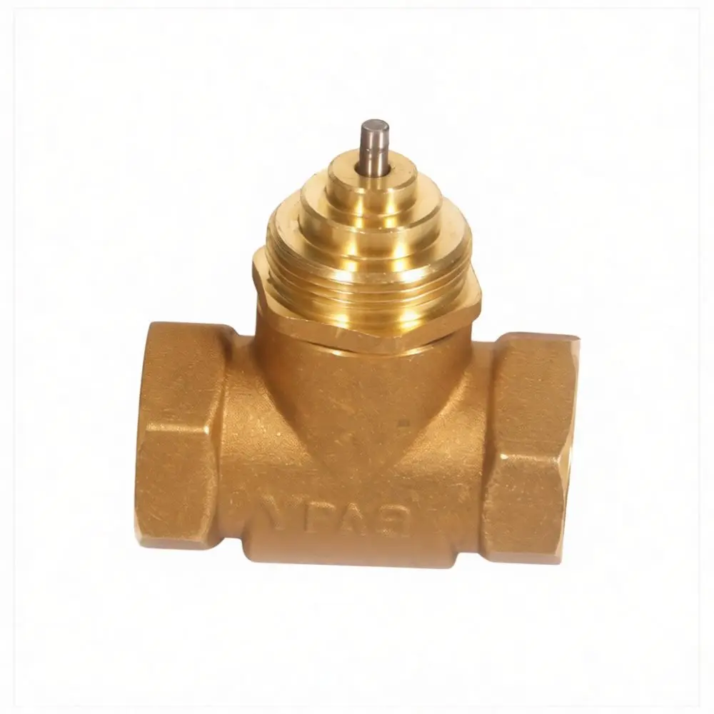 Electric Ball Valve Brass Motorized Two Way HVAC Fan Coil Unit Smart Water Flow Control Switch 220V DN15 DN20 DN25 DN32