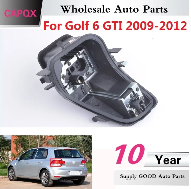 

CAPQX For Golf 6 GTI 2009 2010 2011 2012 Outside Rear Bumper Tail Light bulb holder talight Circuit Board bulb hole Bulb Socket