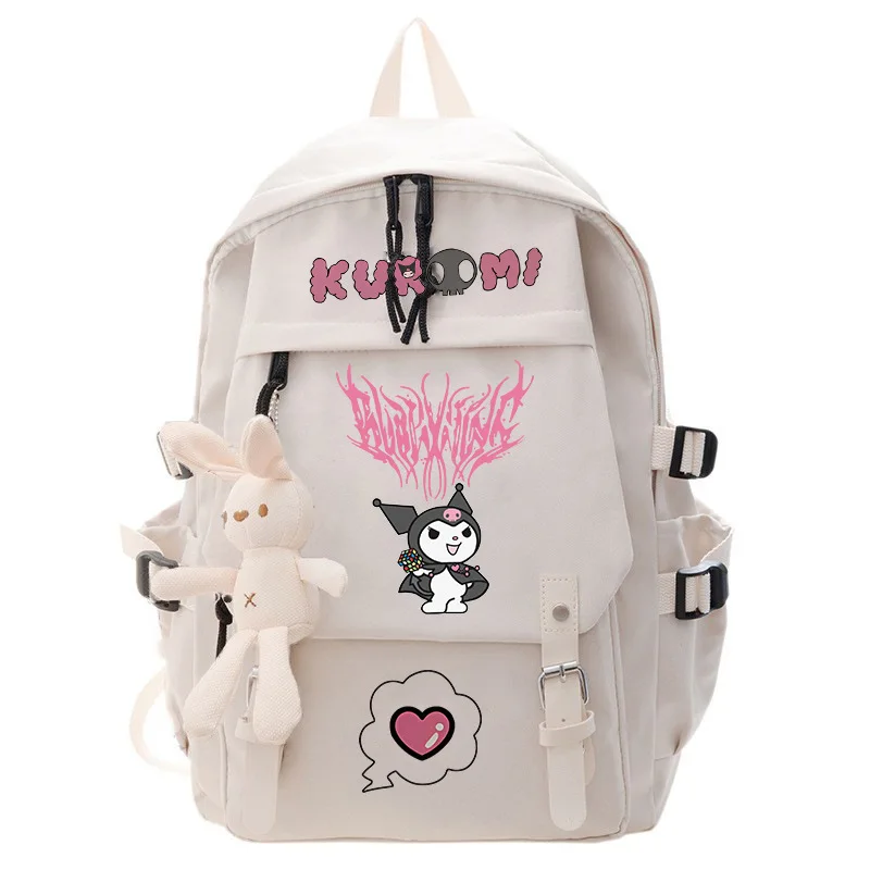 

Sanrio New Clow M Student Schoolbag Cute Cartoon Lightweight and Large Capacity Casual Stain-Resistant Children Backpack