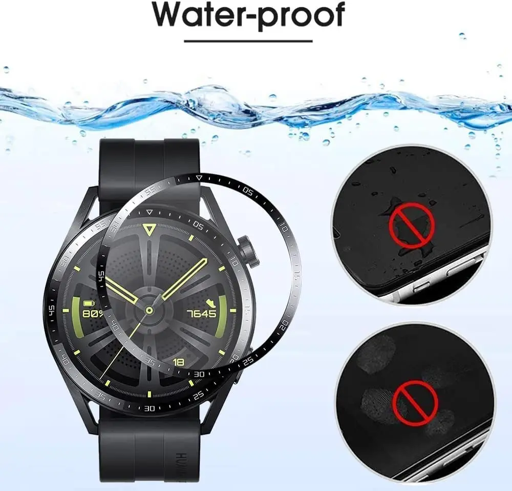 Protective Film For Huawei Watch GT 3 2 Pro 42mm 46mm Smart Watch Soft Screen Protector for Huawei GT2 GT3 Pro Runner Not Glass