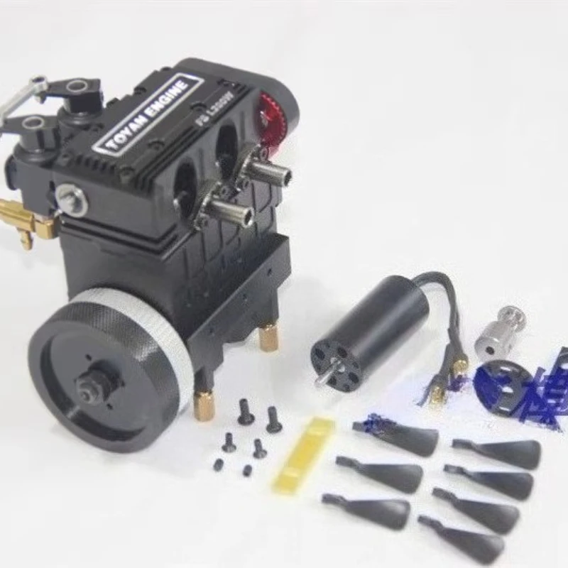 

FS-L200 7CC TOYAN Dual-cylinder Water-cooled Engine Physical Model Toy Scientific Experiment Educational Kit