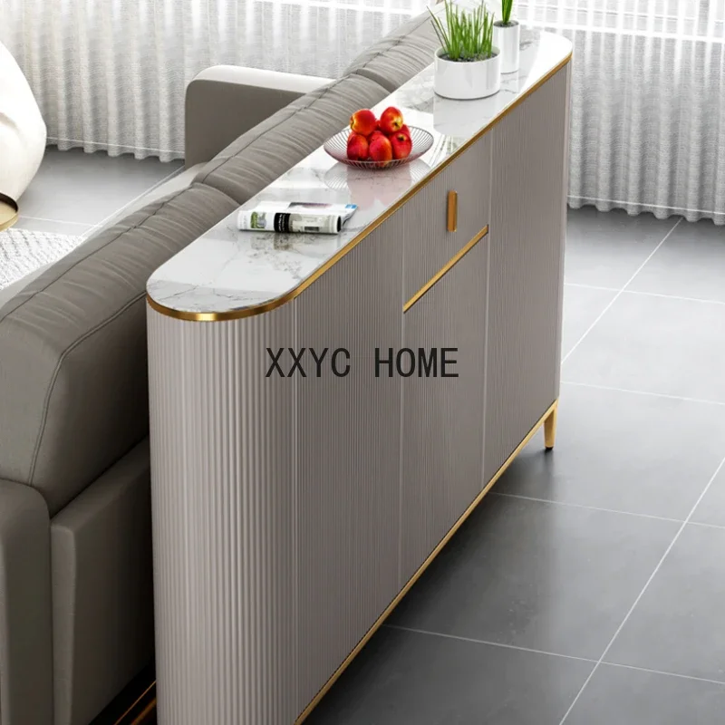 

Sideboard Cabinet Tea Cabinet Modern Simple Bright Kitchen Narrow Locker