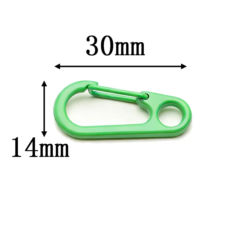 5/10pcs Colorful Lobster Key Clasps Snap Hook Dolls/Label Hand Tag Connector Baking Paint For Jewelry Making DIY Accessories