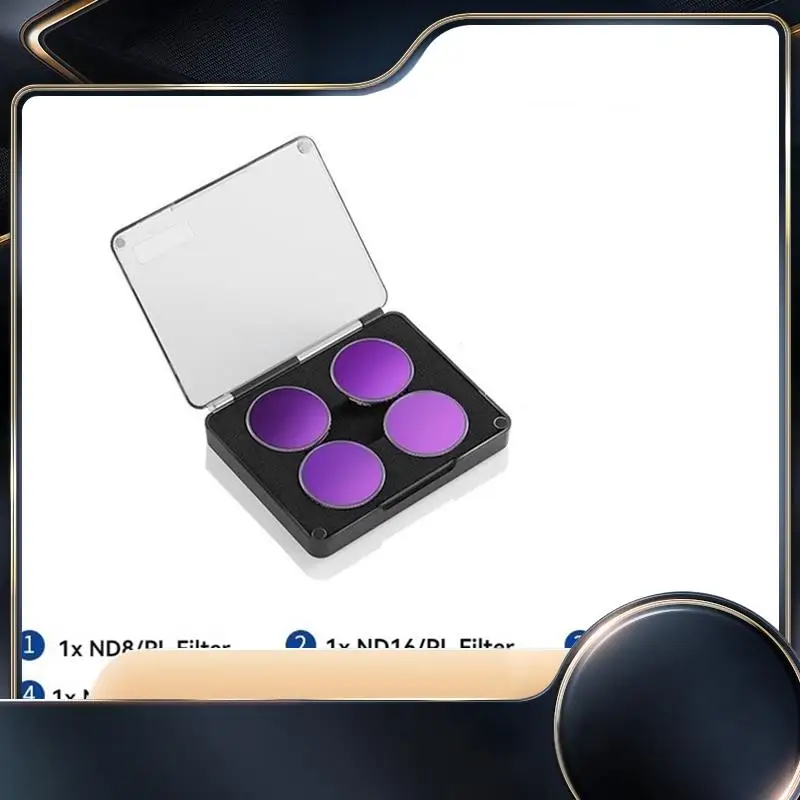 

ND Filter Set For DJI Osmo Action 4 ND8/PL ND16/PL ND32/PL ND64/PL Filters Kit Action Camera Accessories-N34R