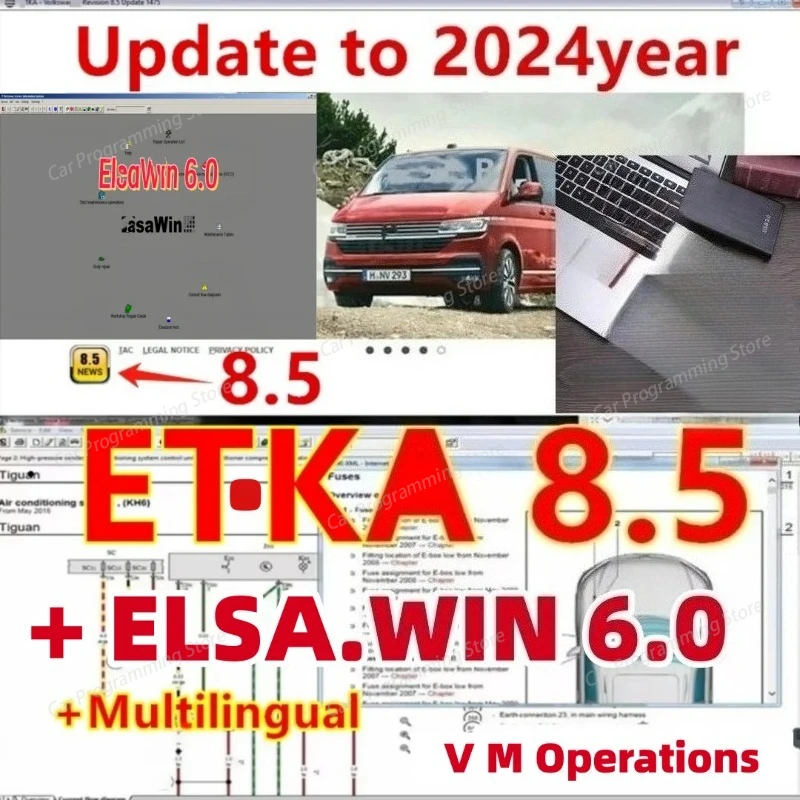 

Горячая новинка 2026: E.L.Sawin 6.0 и ET.KA 8.5 для Audi и VW – Программное обеспечение для авторемонта, электронные компоненты и каталожные номера для автомобилей.