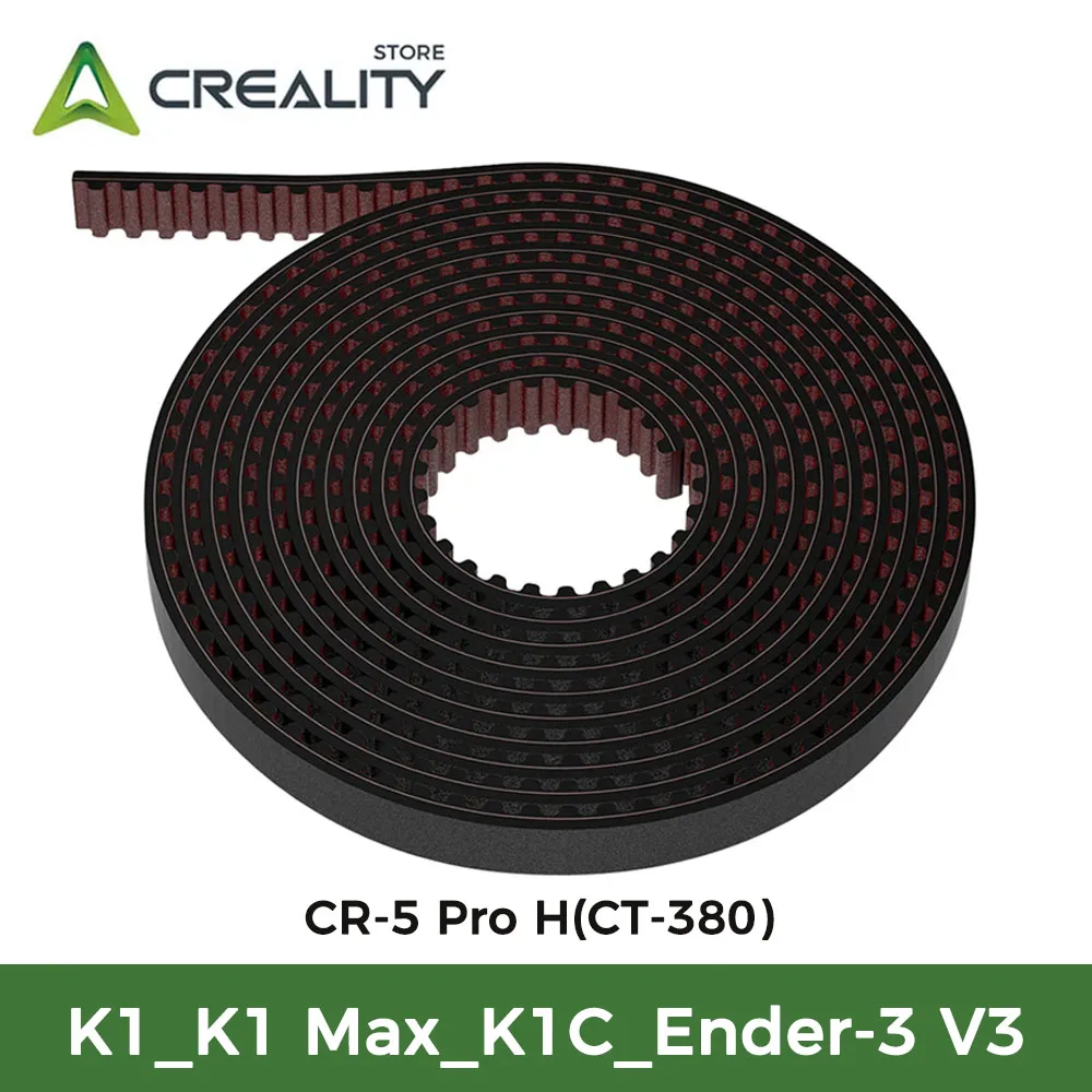 Creality Original Ender-3 V3 Synchronous Belt Kit for CR-5 Pro H(CT-380)_K1_K1 Max_K1C_Ender-3 V3 1.8M 3d Printer Accessories