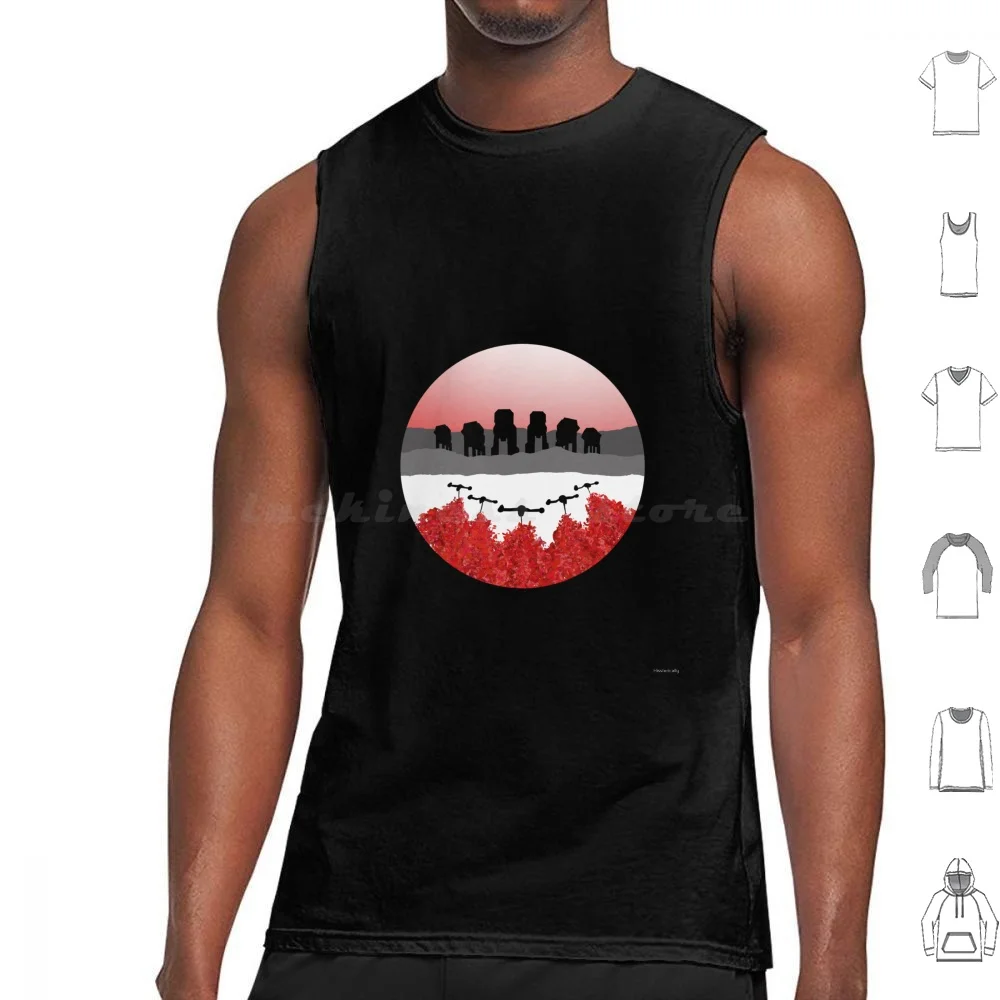 Crait Minimalist Design Tank Tops Print Cotton Crait Planets The Last Jedi Tlj Episode Viii Episode Viii The Last Jedi