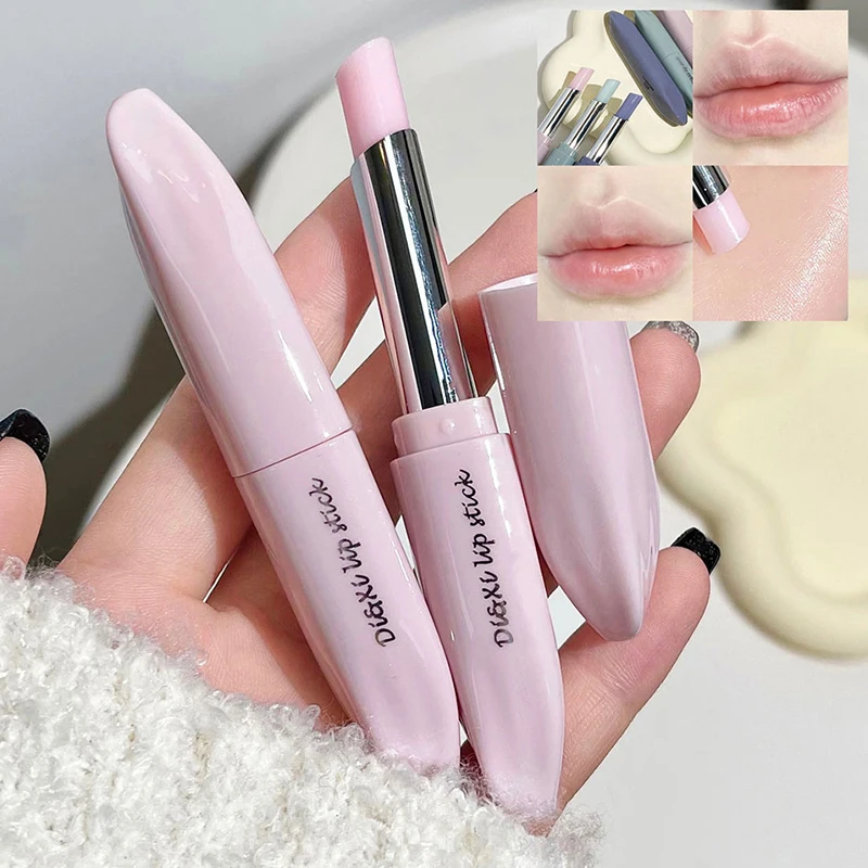 ลิปมาส์กแบบไม่เหนียวเหนอะหนะสำหรับผู้หญิงเนื้อนุ่มให้ความชุ่มชื่นลิปบาล์มดูแลลิปบาล์มลิป