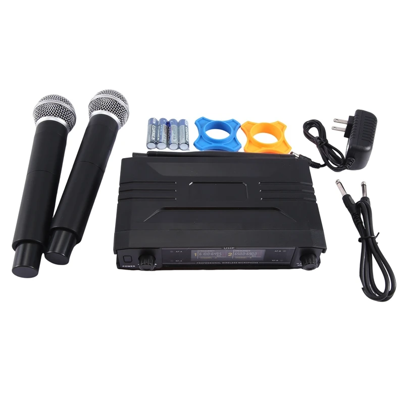 

XB-Microphone Wireless Professional UHF System Handheld Mic For Stage Speech Show Band Home Party Church