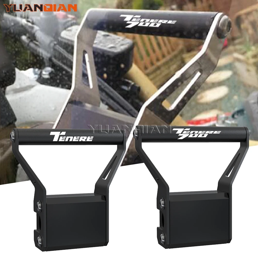 

For Yamaha Tenere 700 T7 Rally 2019-2026 2025 Navigation GPS Mount Bracket Super Tenere XTZ1200 2014-2024 Tenere700 Accessories