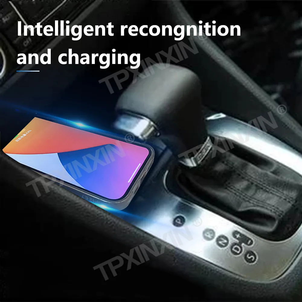 For Volkswagen Golf 6 2004-2016 Quick QI Car Wireless Charger Fast Charging Intelligent Infrared Mobile Phone Dashboard