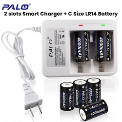 1.2V C Size Rechargeable Batteries C Size LR14 Rechargeable Ni-MH Battery Type C R14 Batteri for RC Camera Drone Accessories