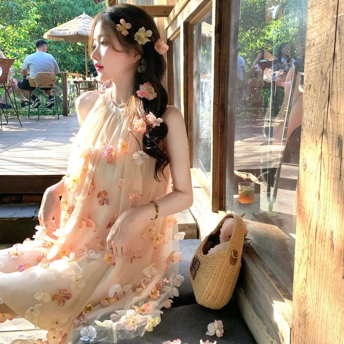 Sukienki Bez Rękawów Damskie Róże Jesień Zwierzęcy Leopard Zebra Słodki Nadruk Wzorzyste Linia H Miejskie Dojazdy Funky Unikalne Młodzieżowe Eleganckie