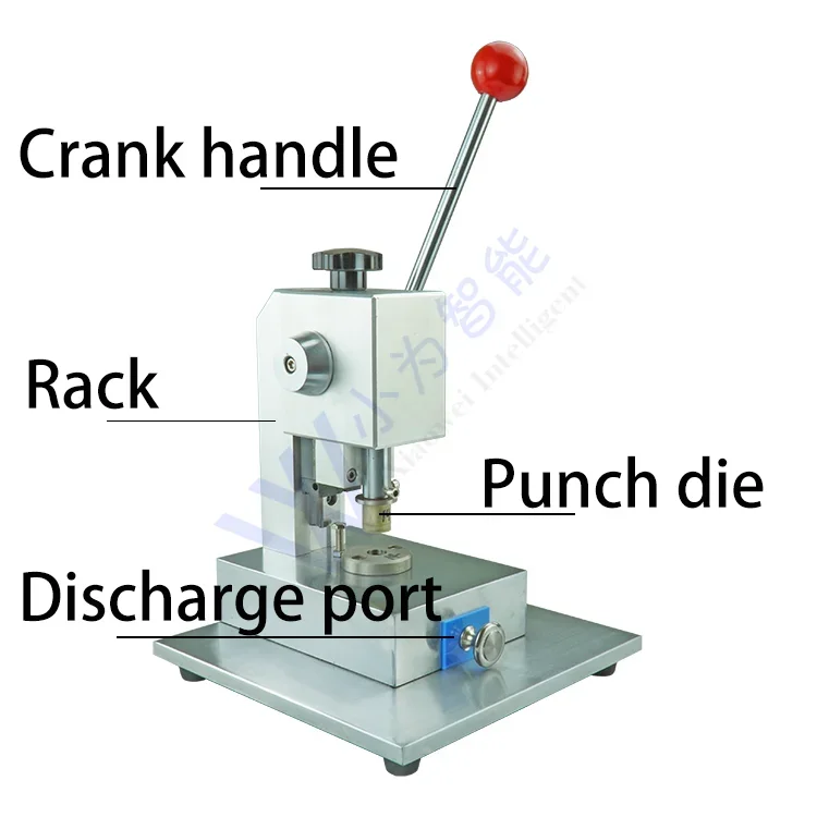 

Factory Wholesale Lithium battery electrode coin cell punching machine for coin cell battery research