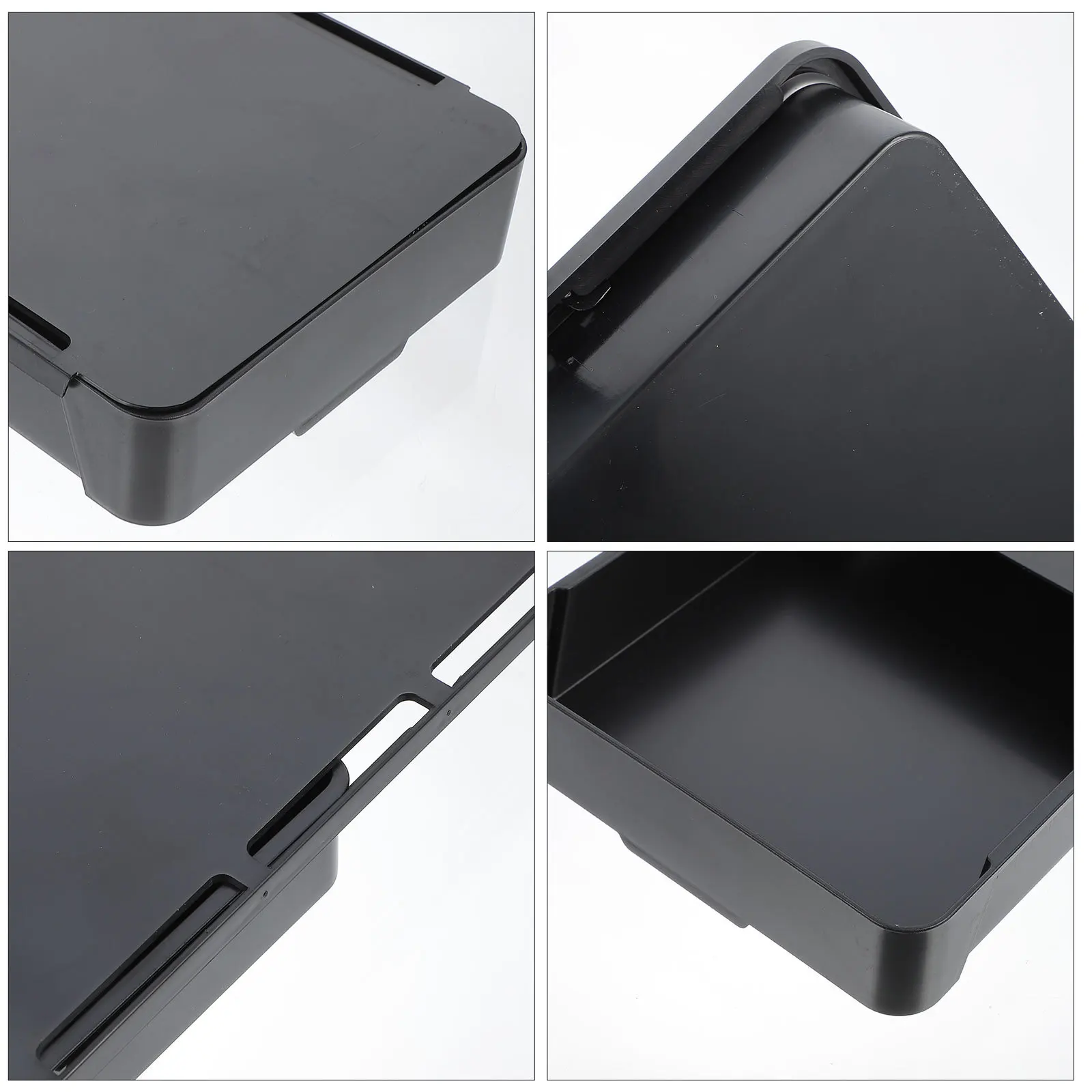 

2Pcs Adhesive Under Desk Drawer Organizer Large Capacity Stationery Storage Box for Home Office School Under Desk Drawer