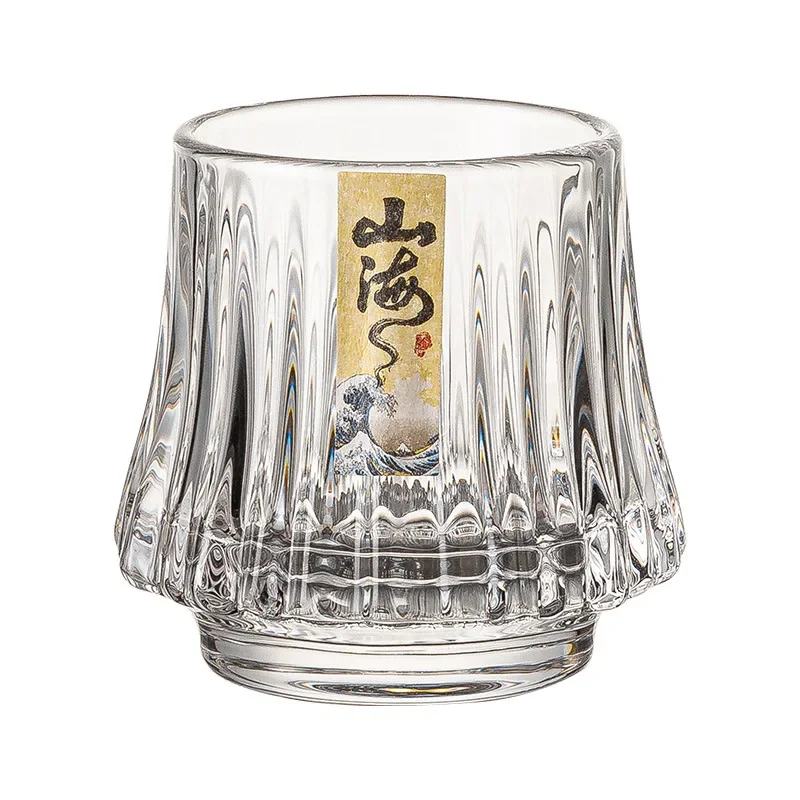 Shanhai Glass Whiskey Cup Set Shanhai Cup Household foreign wine glasses High-end high-value KTV bar beer cups