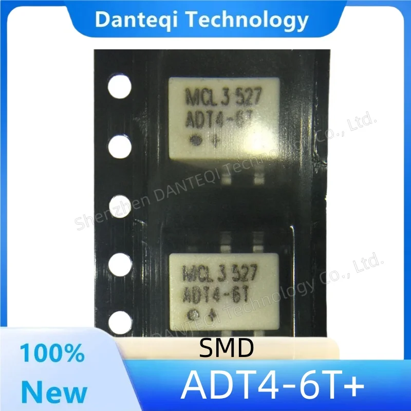 2-10Pcs ADT4-6T+ ADT4-6T SMD6 RF Transformer 50Ω 0.06 to 300 MHz 100% new imported original 100% quality