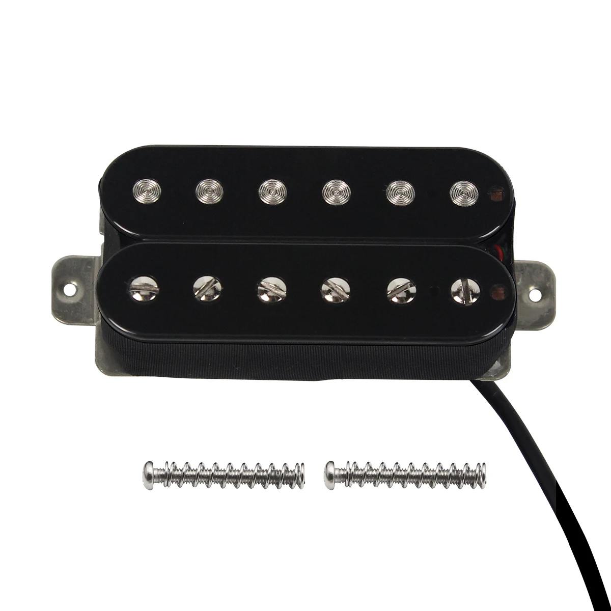 FLEOR Electric Guitar Alnico 5 Humbucker Pickup 14K Guitar Bridge Pickup Black