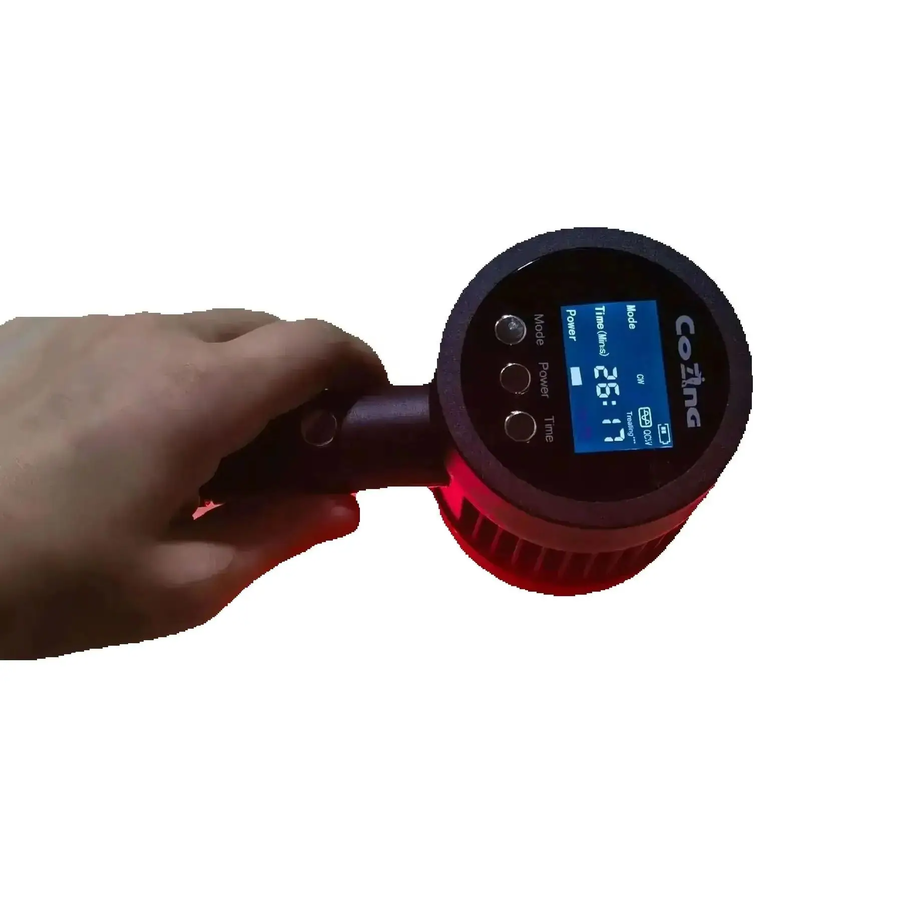 

Hand-held Physical Red Light Cold Laser Device For Relieve Neck Back Arthritis Pain