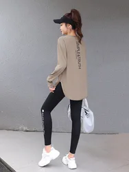 Plus Size Women Yoga 2 Pieces Tracksuit Loose Shorts Sleeve T-shirt+High Waist Leggings Gym Fitness Workout Breathable Soft Sets