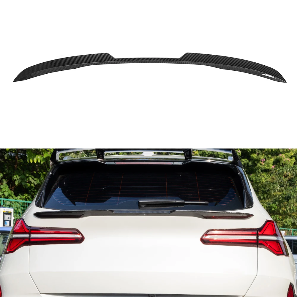 

2025 In Carbon Fiber Car Spoiler For BMW X3 G45 Mid Spoiler SQ Style Easy Installation