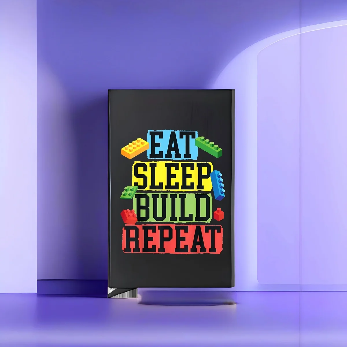 

Картхолдер Eat Sp Build Repeat 2026: Новая модная модель с принтом, различные цветовые варианты, простой в использовании, компактный для повседневных нужд