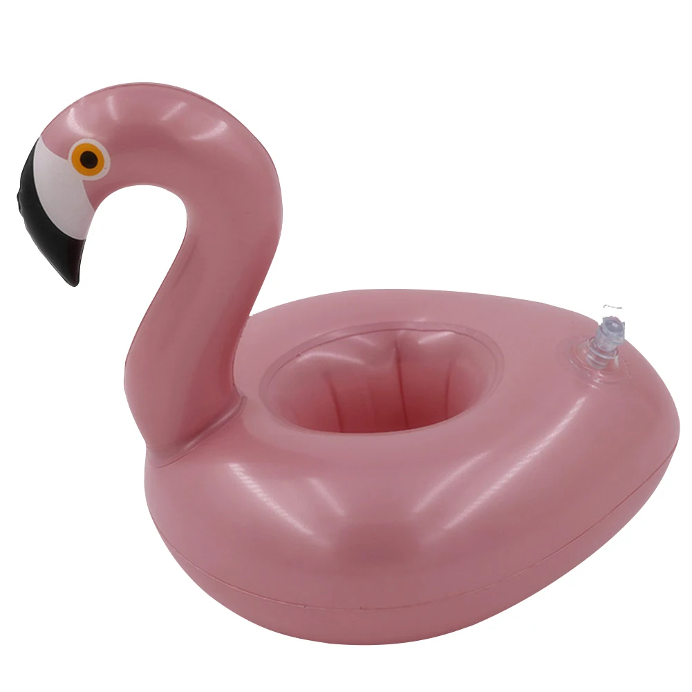 Swimming Pool Drink Cup Stand Inflatable Self-service Ice Tray Cooler Table Party Supplies for Pool Beach Swimming