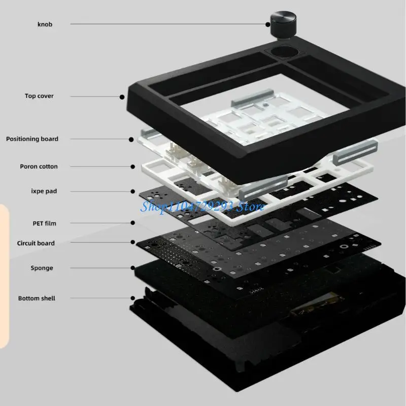 GMK26 Ergonomic 26 Wireless Mechanical Keypad Digital Numeric Keypad With Backlits for Quick Numerical Input
