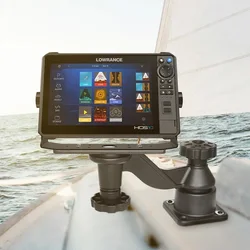 Horizontal Swing Arm Fish Finder Mount With 6